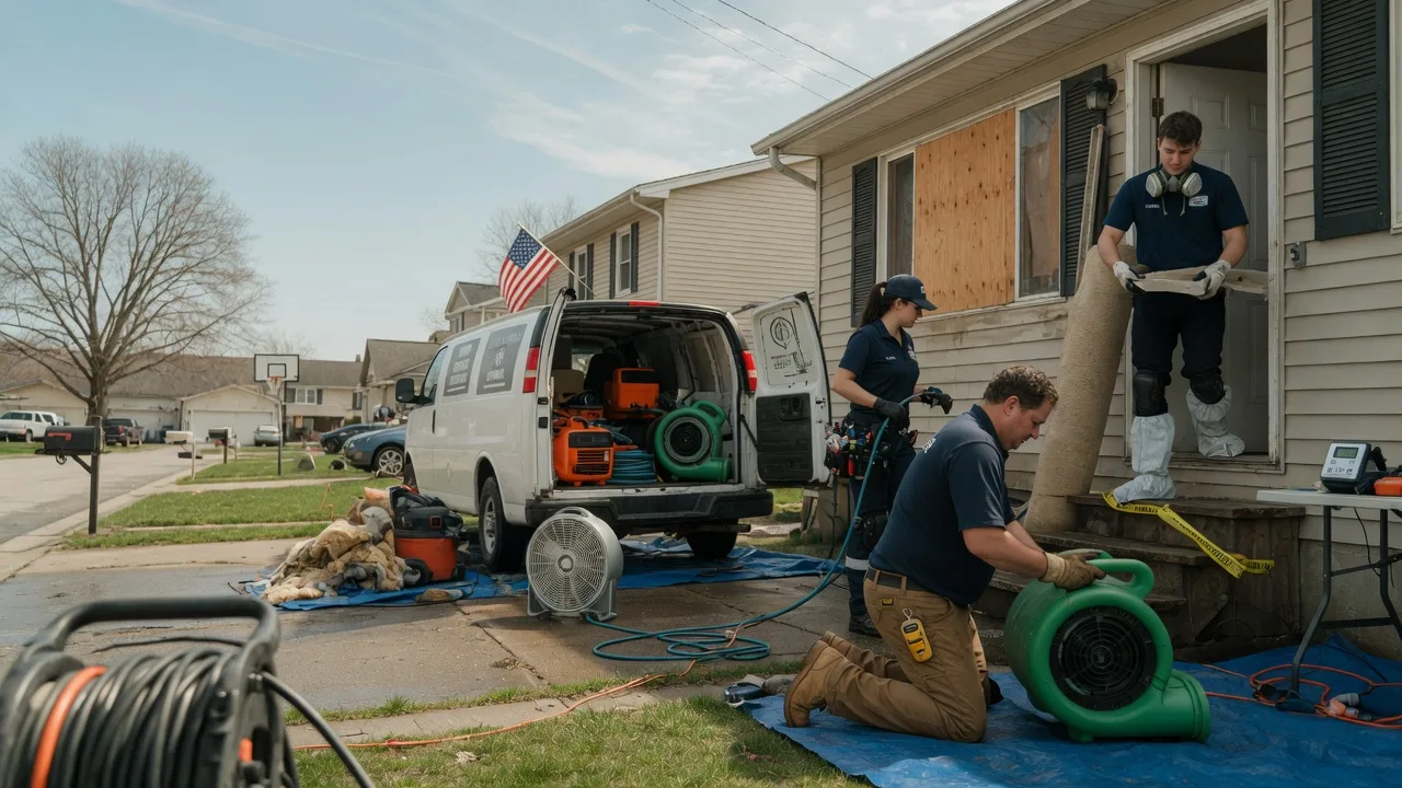 Water Damage Restoration in Kanopolis, KS near me